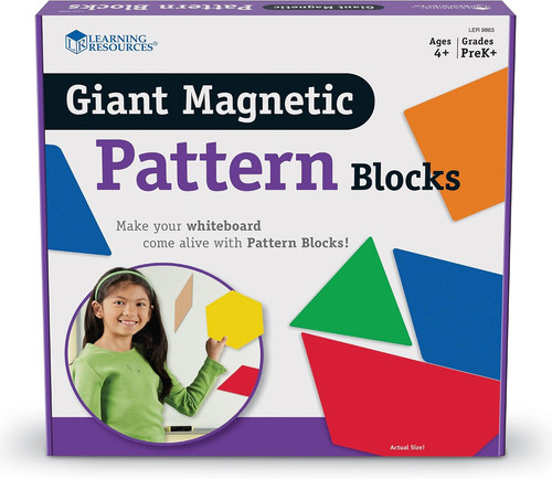 Giant magnetic pattern blocks - pattern,