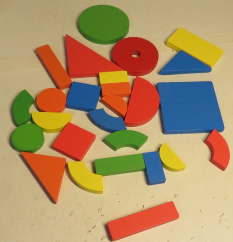 Wooden magnetic pattern - wooden,
