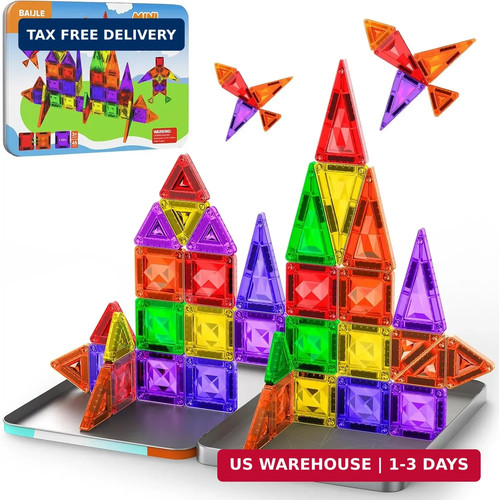 Mini magnetic tiles 45pcs - tiles,,