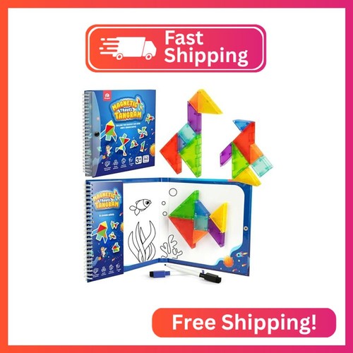 Coogam magnetic travel tangram - travel,