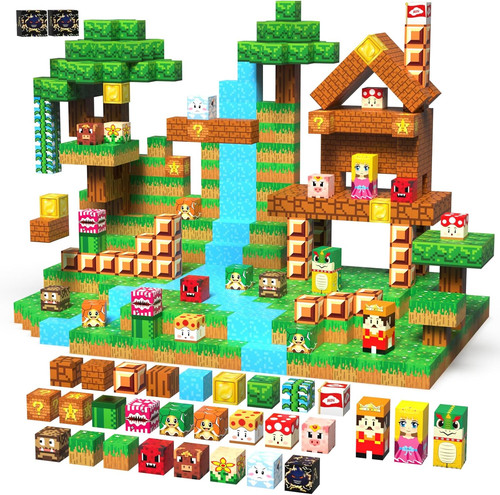100pcs magnetic building - 100pcs,