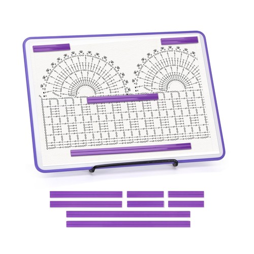 Knitting pattern holder - pattern, 8