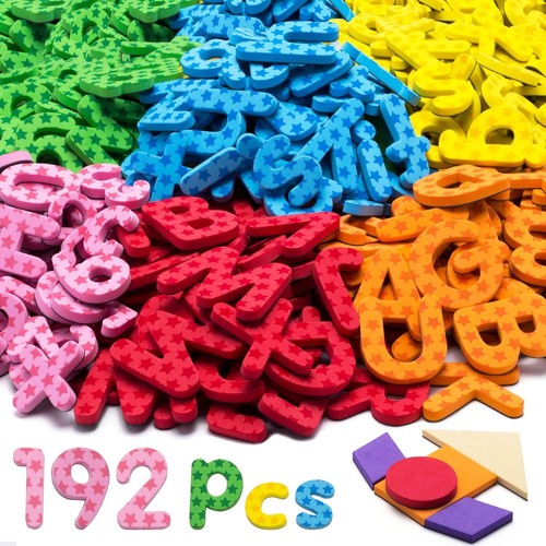 192 pcs magnetic letters - 192,